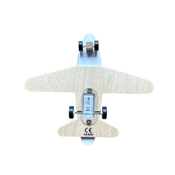 ✨Limited Edition✨Cathay Pacific Pullback Wooden Toy Plane - Picture 3 of 5